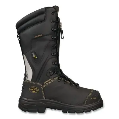OLIVER BY HONEYWELL 65791-BLK-110 Blk L/Up Zip 14 Inches W/P M/G P/R Boot