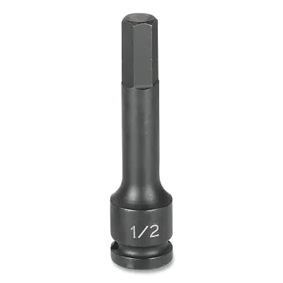 Grey Pneumatic 29084M 1/2 Inches Drive X 8mm Hex Driver 4 Inches Length