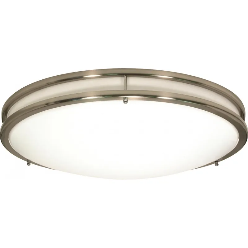 Satco-Nuvo 62-1037 Led Glamour Bn 17 Inches Flush Replacement 62-1877