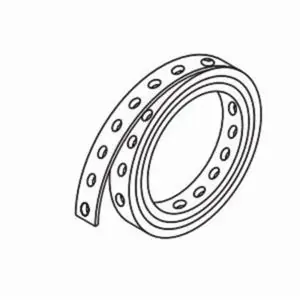 C & S Manufacturing Corp PS 10-10-20G Galv Pipe Strap Hngr Ps 10-10-20g
