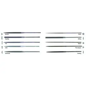 Crescent Nicholson 37423 Rhn-2 Round Needle File Xf