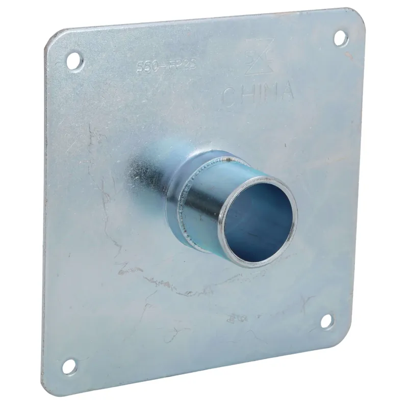 Sioux Chief 550-FP2S Series 1/2 x 2-3/10 in. Zinc Plated Steel Straight Floor Sleeve
