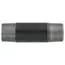 Everflow NRLB1004 1 inches x 4 inches Black Left/Right Nipple