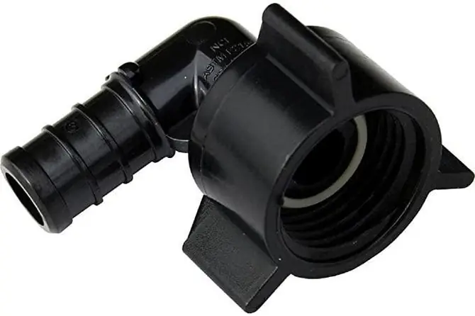 Everflow B-PPSL1212 1/2 inches PEX x 1/2 inches FPT Swivel Elbow