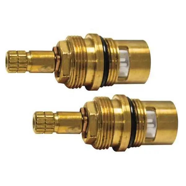 Advance Tabco K-00B Hot and Cold Cartridge Kit with Handles Replacement Cartridge