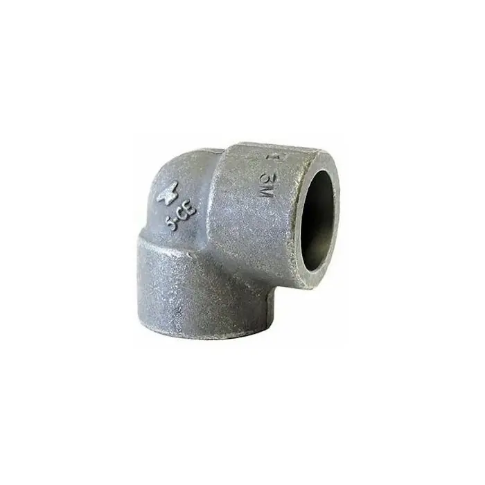 Anvil 0362002206 90 Degree Elbow Forged Steel 3 in x 3 in Pipe Size Class 3000
