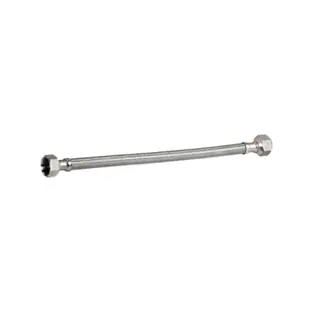 Everflow 271201-NL 20 inches SS Braided 1/2 inches IPS X 1/2 inches IPS Faucet Supply Lead Free
