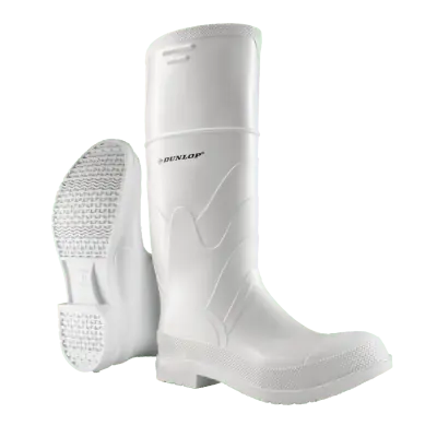 DUNLOP 8101200 Steel Toe White Safety Lock