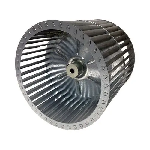 DIVERSITECH RBW10205 Revcor Double Inlet Blower Wheel 10-3/4 in. DIA. 1/2 Bore CW Tab Lock