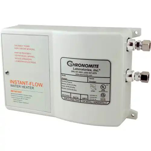 Chronomite Laboratories SR15L/120 Instant-Flow Electric Tankless Water Heater 1800-Watt 0.35 GPM REPLACEMENT SR15L/120