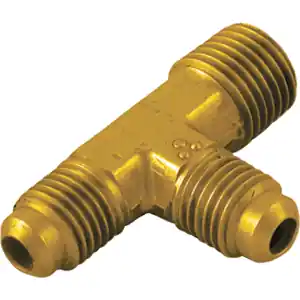 MUELLER INDUSTRIES A04998 Tee Fl 1/4F x 1/4M x 1/4F