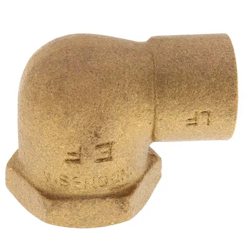 Everflow CCFL0012-NL 90 Deg. Ells C X F 1/2 NOM Cast Lead Free