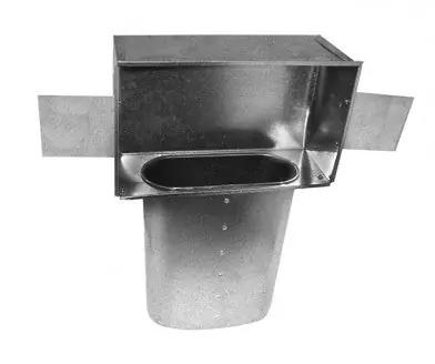 GRAY METAL PRODUCTS 1101467 110 - 14 inches x 6 inches x 7 inches Oval Stackhead - 5070