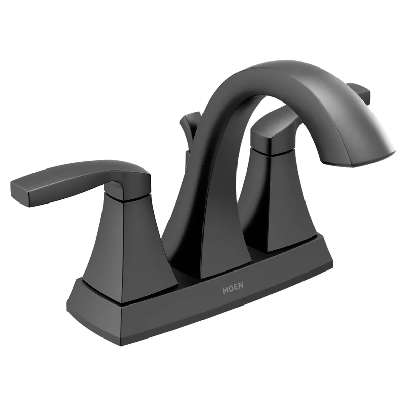 Moen 6901BL Ccy Lfa 1.2 2Hdl Lev Centerset Lav