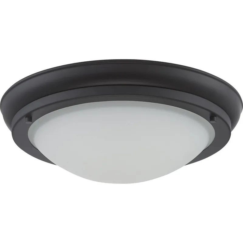 Satco-Nuvo 62-518 Poke Large LED Flush Fixture 16W