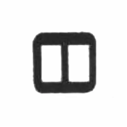 Mulberry Metal Products 76402 Wallplate