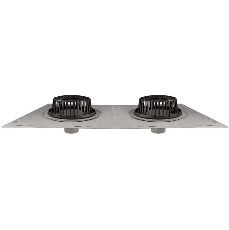 Sioux Chief 868-D523 Combo Roof Drain & Overflow 15Dia 3Nh - Ci Dm