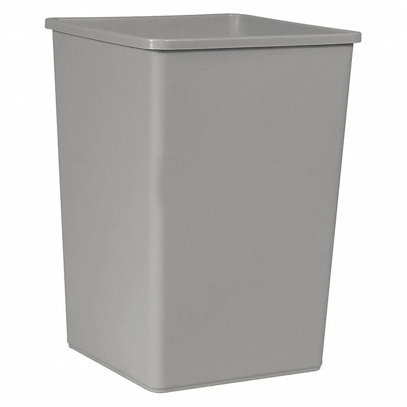 Rubbermaid Commercial FG395800GRAY Liner Ut Cont Sq 35G/132L Gray