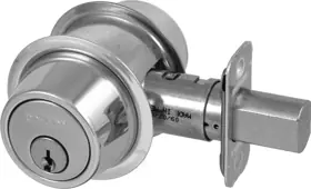 Schlage Lock B562-P6-625 KA4 C Double Cylinder Deadbolt C Keyway Keyed Alike 4 Adjustable Backset Grade 2