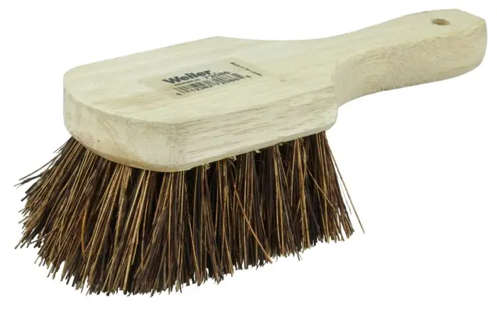 Weiler 72086 Utility Scrub Brush Wood Block 8 in L x 3 in W
