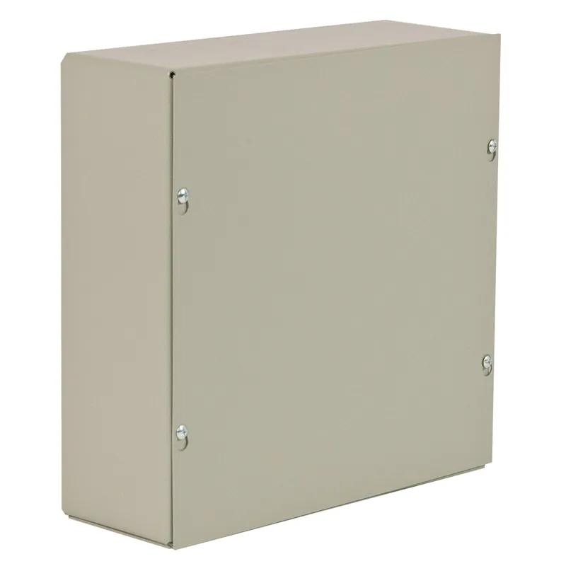 Wiegmann SC181808NK NEMA 1 Screw Cover Pull Box Enclosure 18 x 18 x 8 Inch