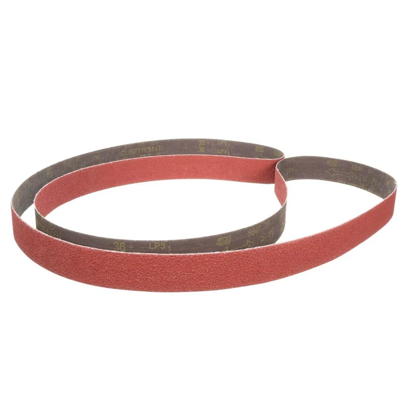 3M 7000119190 Cubitron II 984F Cloth Belt 1/2 inches W X 24 inches L 36+ Grit