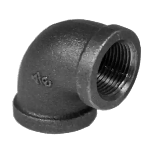 Legend Valve 350-002 3/8 inches Black 90 Elbow