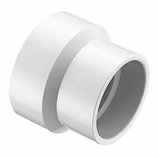 TIGRE 102-3207 4 Inches x 3 Inches PVC DWV Reducing Coupling