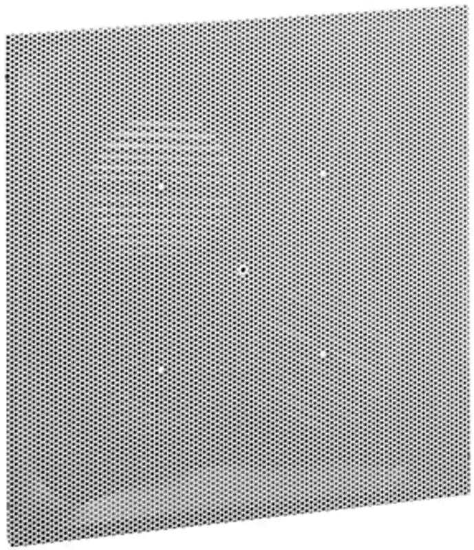 Selkirk 03750781CW 782-SA 2 ft X 2 ft Bright White Steel Diffuser