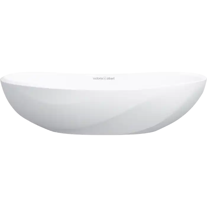ROHL VB-SER55M-SM-IO Seros 21 Inches x 11 Inches Oval Vessel Lavatory Sink