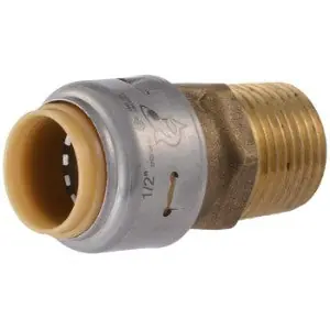 Reliance Worldwide Corporation UR134 Sharkbite 3/4 inchesbx3/4 inchesmpt Lead Free Conn
