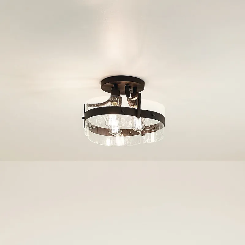 Kichler 38247 Colmar 3-Light 14-In Flush Mount Light
