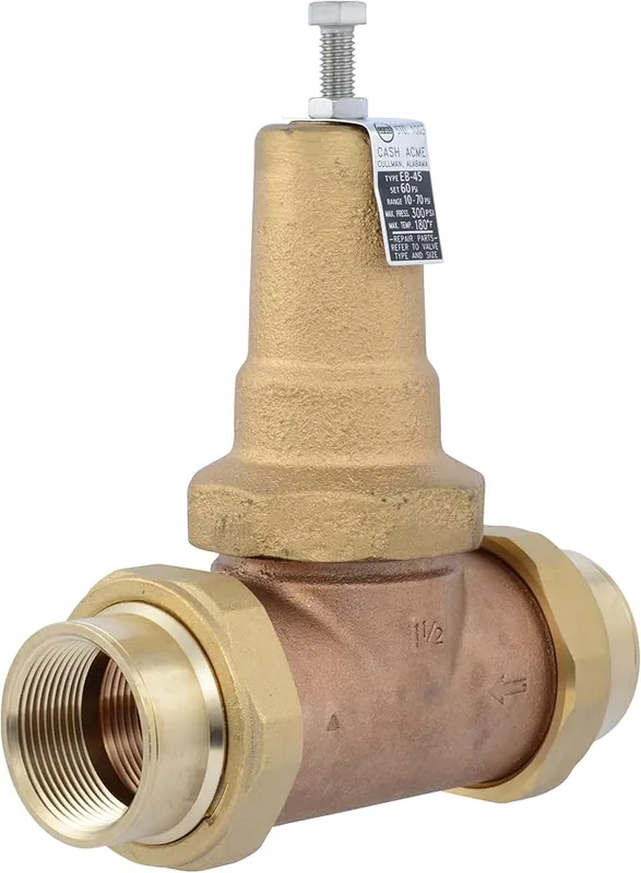 CASH ACME PVA41M-DUTH-60 EB45 Pressure Regulating Valve Double Union 1-1/2 Inch Npt Female