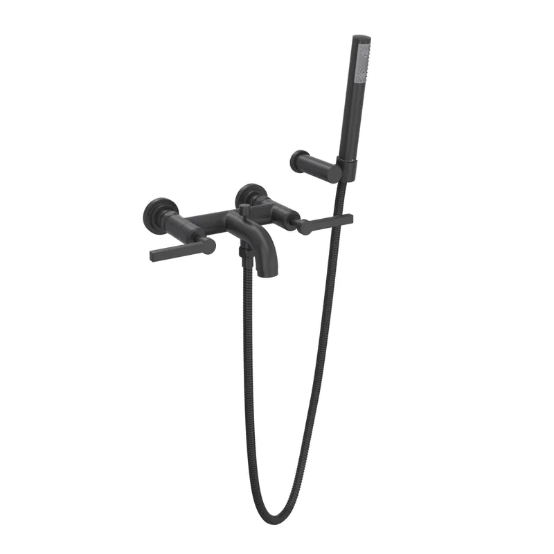 Rohl A2202LMMB Lombardia Exposed Wall Mount Tub Filler