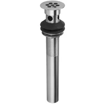 Jaclo 715-PCH Wide Hole Grid Lavatory Drain with Overflow