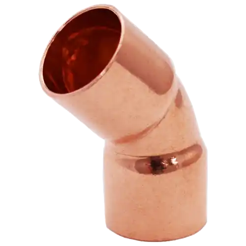 Legend Valve 450-027 Copper 45 Elbow 1-1/2 inches x 1-5/8 inches