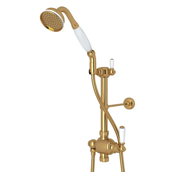 Rohl U.5373NULB Riser Diverter Handshower Hose Thermostatic Outlet