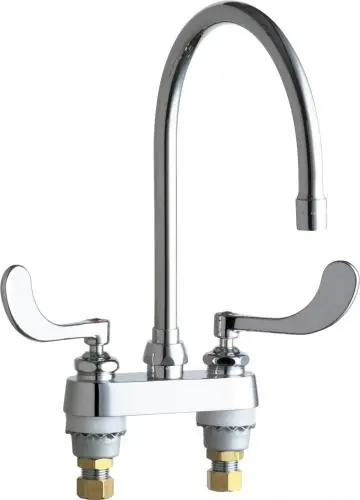 CHICAGO FAUCETS 895-317GN8AE3ABCP 2Hdl Ha Lav Fct 2.2