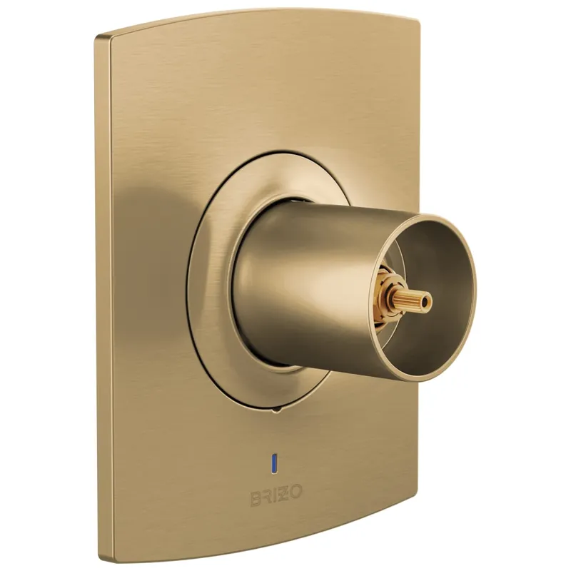 Brizo T60P006-GLLHP Kintsu Pressure Balancing Valve Trim in Luxe Gold