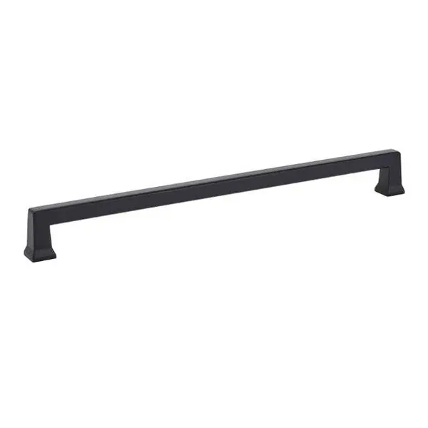 Emtek 86485US19 Flat Black Pull 86485US19