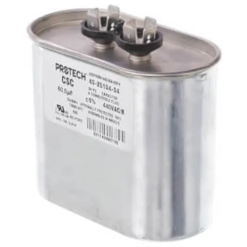 Rheem 43-25134-34 Capacitor - 60/440 Single Oval
