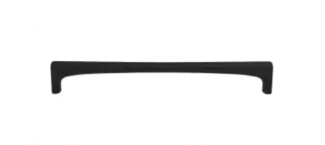 TOPS TK1016BLK Riverside Cabinet Pull 8-13/16 in. CtC