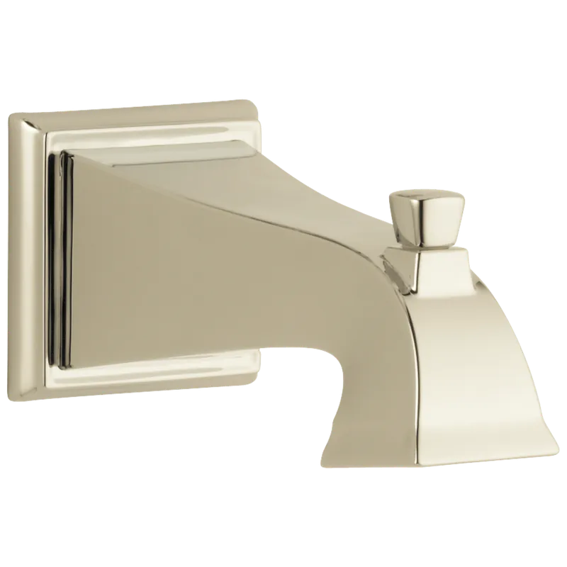 DEL RP52148PN Tub Spout Pull-Up Diverter Dryden Polished Nickel