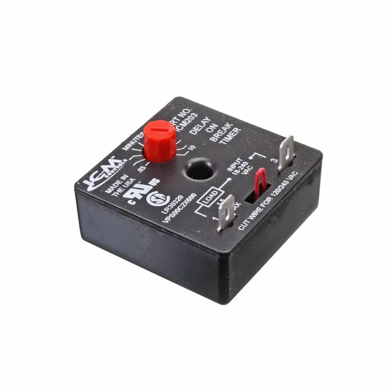 Rheem ICM203B On Delay on Break Time Delay Relay 0.03 - 10 min