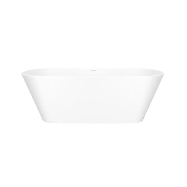 Rohl VE2M-N-SM-NO Vetralla 65 inches x 29 inches Freestanding Soaking Bathtub