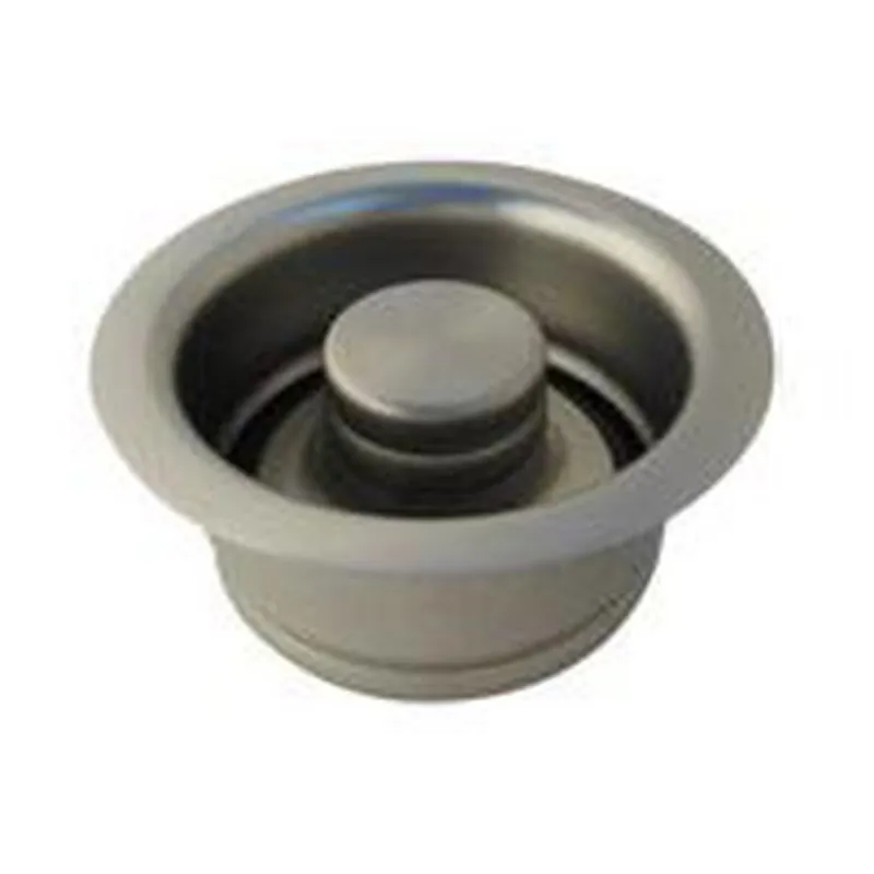 Braxton Harris Company GDFSKM-SS Metal Disposer Flange & Stopper in Stainless Steel