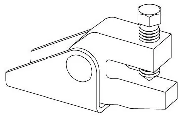 PHD MANUFACTURING SB030EG 1/2 PHD FIG 030 C-Clamp Structural Attachment