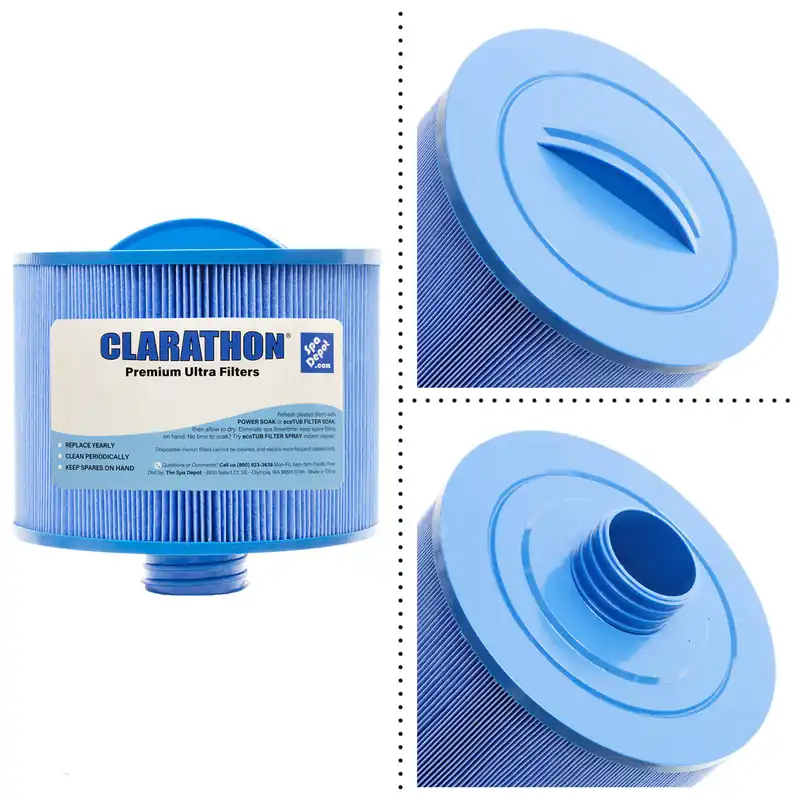 Filbur FC-0536M Clarathon Microban Spa Filter 5 3/4 inch 8CH-950AM