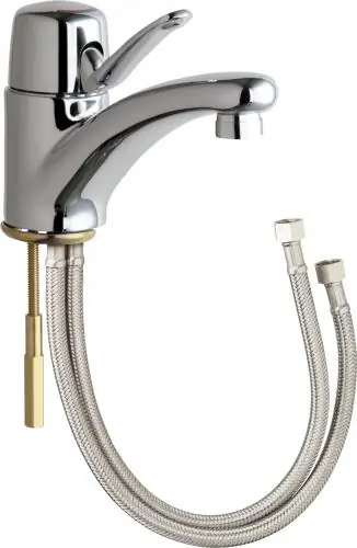 Chicago Faucets 2200-E2805ABCP Marathon Single Handle Monoblock Bathroom Sink Faucet 0.5 GPM