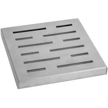Jaclo 6207-6-PSS Line Shower Channel Grate 6 inches x 6 inches